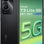 Vivo T3 Lite 5G: Sleek Majestic Black with 6GB RAM & 128GB Storage