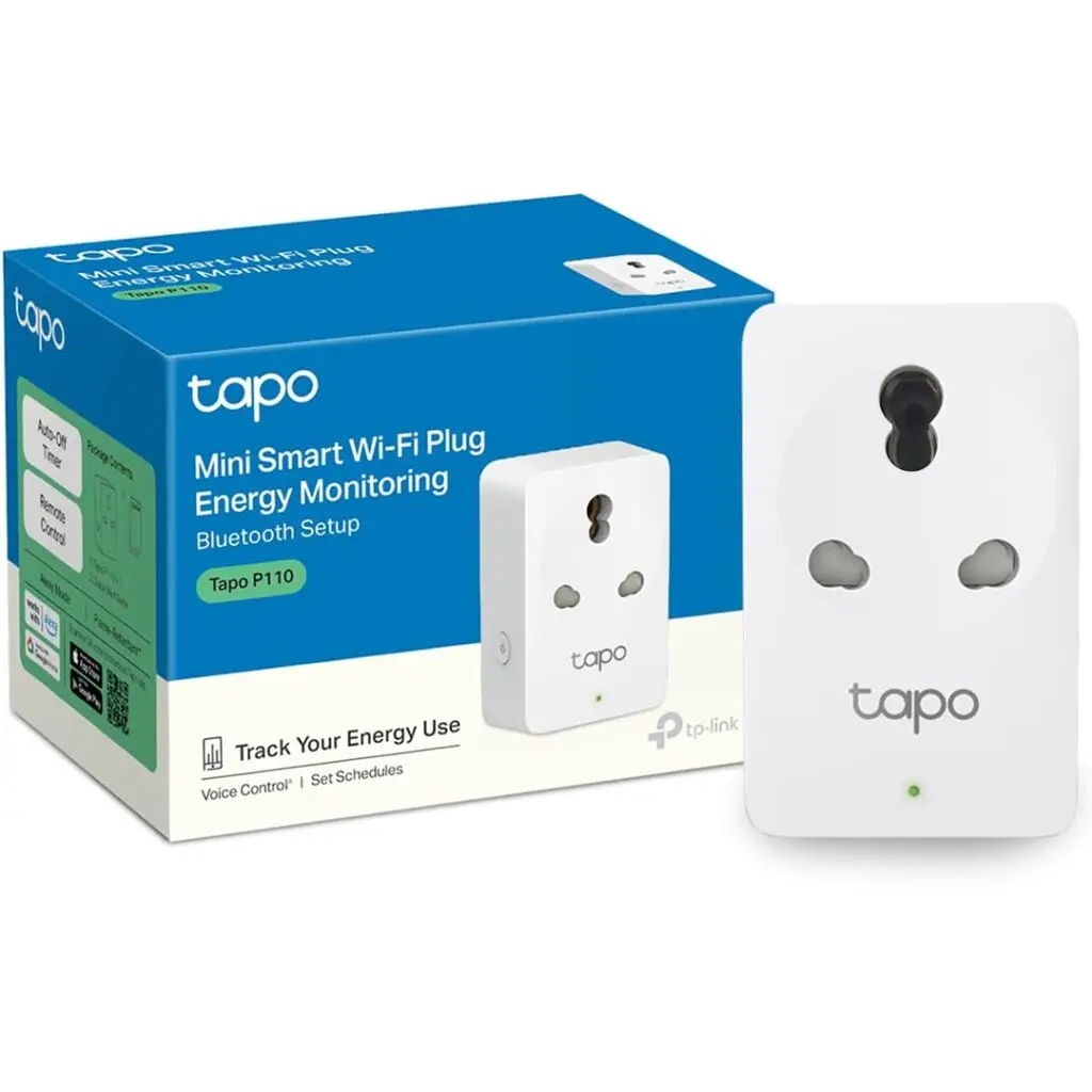 Smart Energy Saver Plug with Alexa & Google Integration for High-Power Appliances