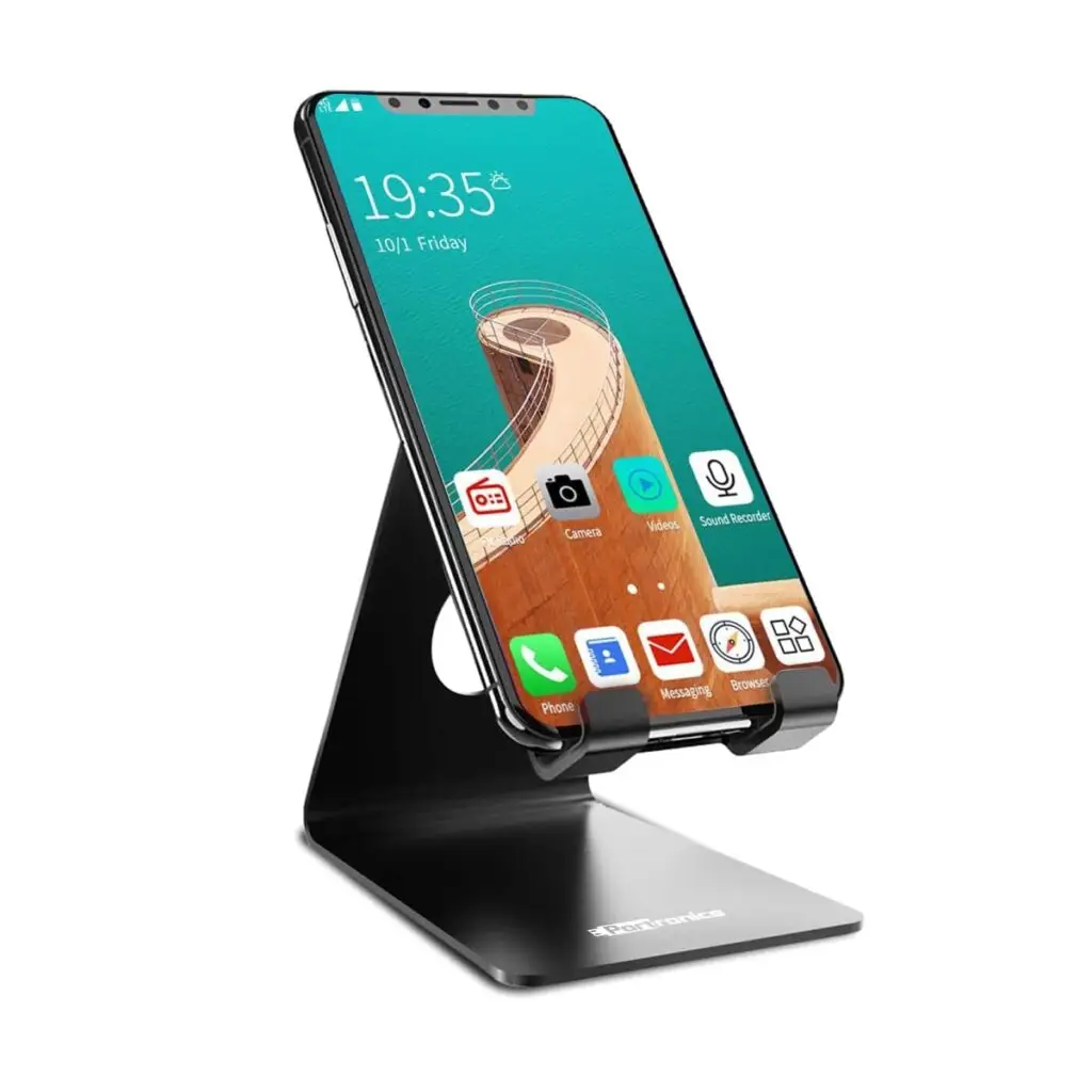 Portronics MODESK: Sleek Metal Stand for Smartphones & Tablets