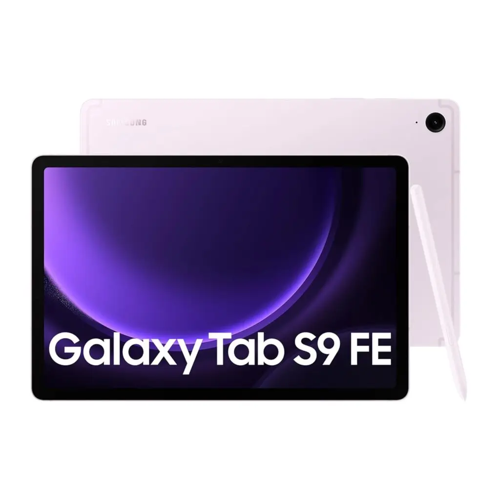 Samsung Galaxy Tab S9 FE Lavendar: Sleek 10.9'' Display with S Pen, 6GB RAM & IP68 Durability