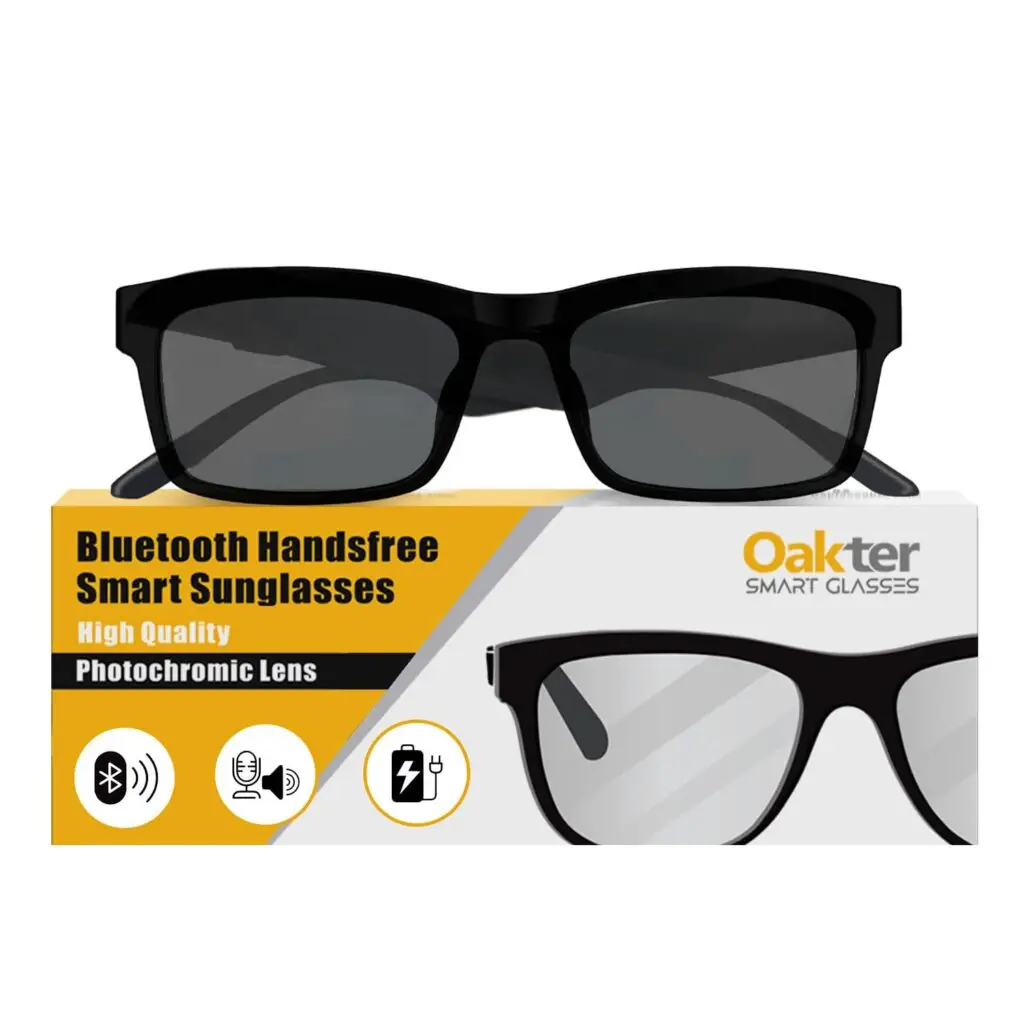 OAKTER Smart Eyewear: Bluetooth-Enabled Glasses for Seamless Calls and Music