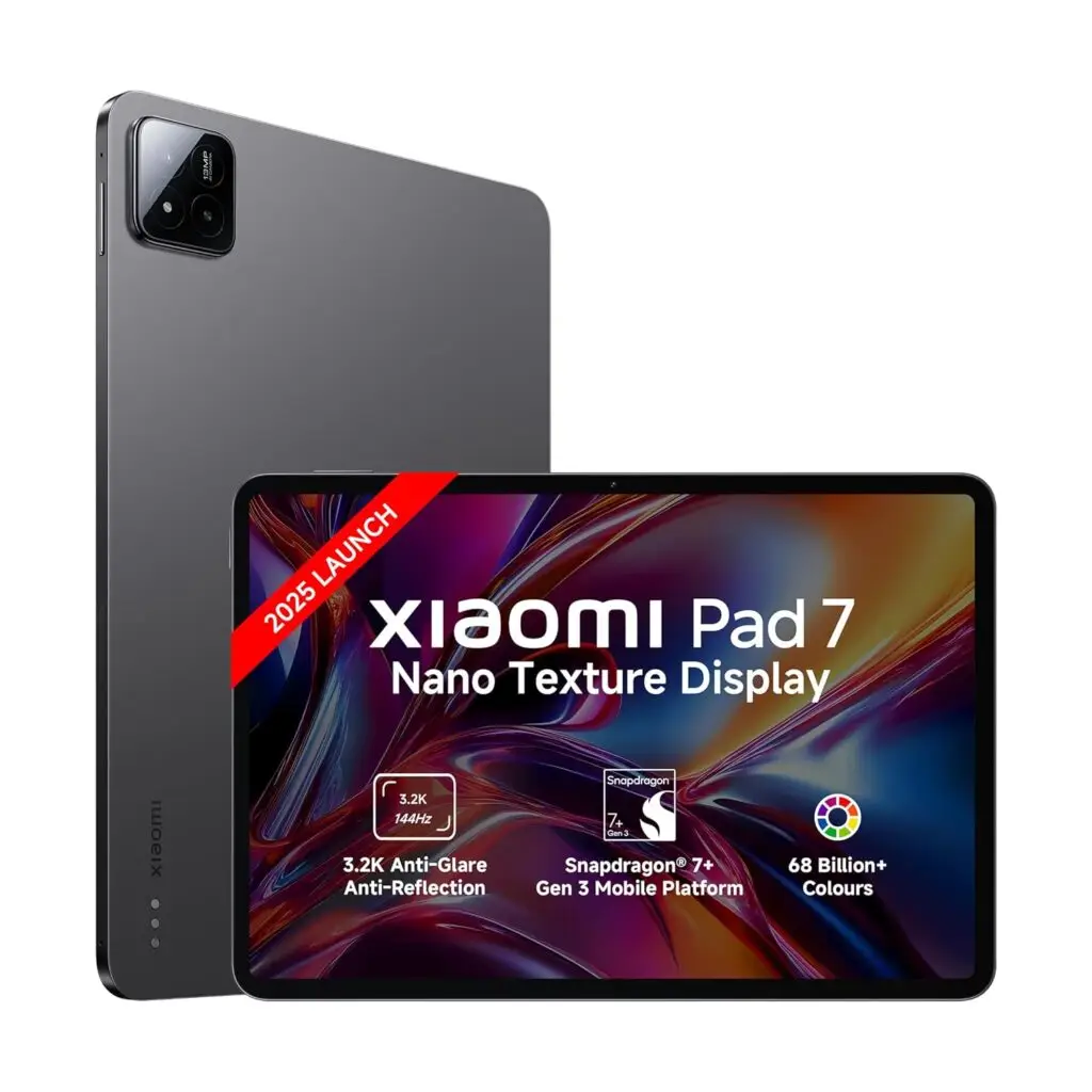 Xiaomi Pad 7: Cutting-Edge Display and Performance in Sleek Graphite Grey