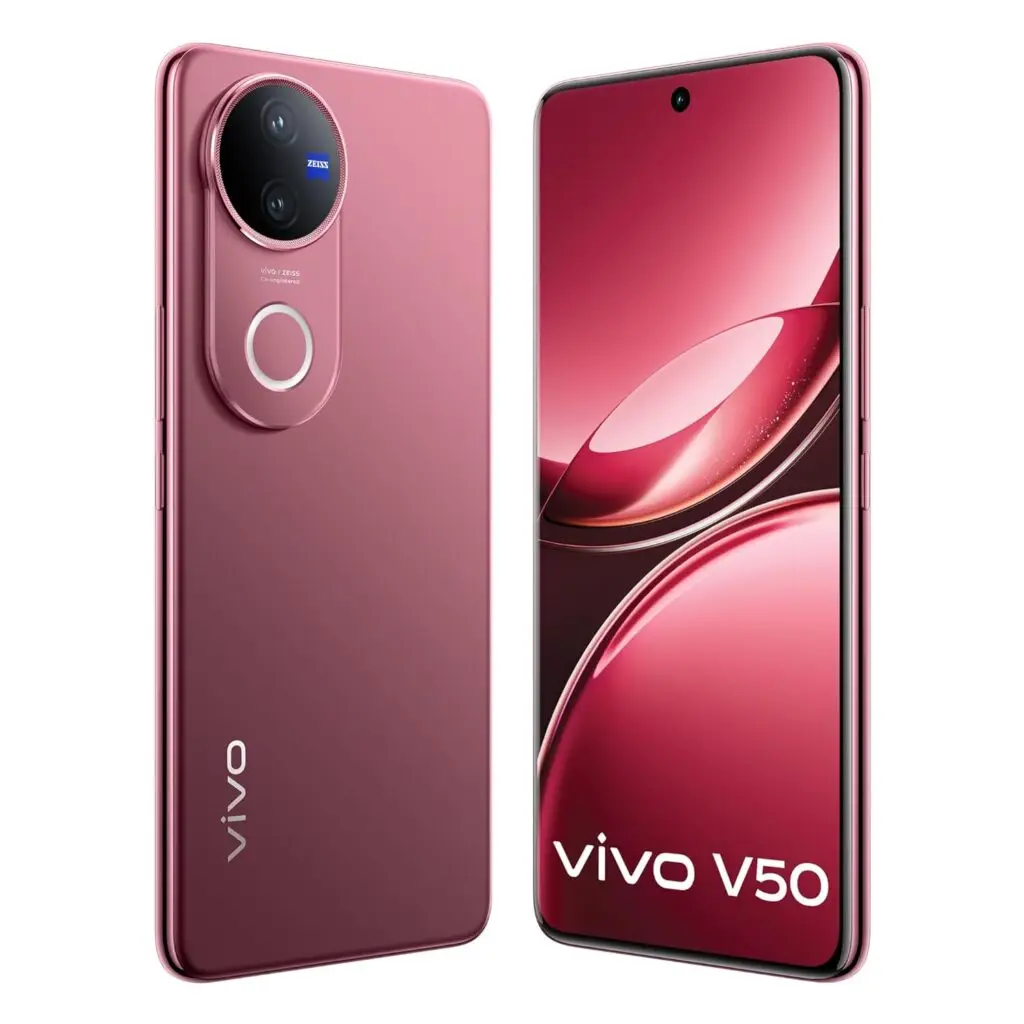 Vivo V50 5G Rose Red: Sleek Powerhouse with Hassle-Free EMI & Exchange Perks